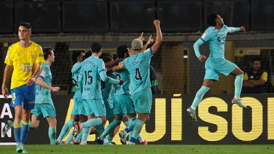 Las Palmas - Barcelona: resumen del partido de la 19ª jornada de liga - ver ahora Las Palmas - Barcelona: resumen del partido de la 19ª jornada de liga - ver ahora