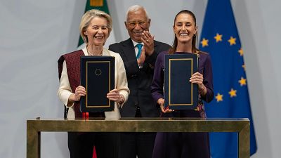 La UE y México estrechan su alianza comercial frente a Trump - Fin de semana 24h | Ver La UE y México estrechan su alianza comercial frente a Trump - Fin de semana 24h | Ver