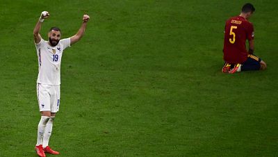 Un polémico gol da a Francia la Nations League ante España | Ver Un polémico gol da a Francia la Nations League ante España | Ver