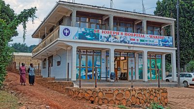 El pequeño hospital Saint Joseph, en el distrito de Wakiso, Región Central de Uganda.