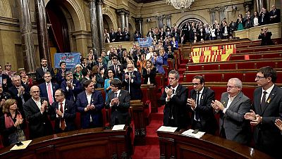 Los últimos momentos del 'procés', una "ensoñación" que dura ya nueve años