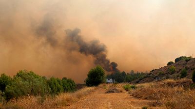 La UME se incorpora al incendio de Albacete que ha quemado ya 1.000 hectáreas