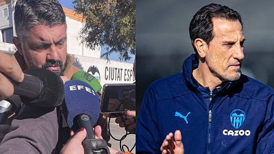 Gattuso deja de ser entrenador del Valencia y Voro vuelve a dirigir al equipo
