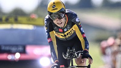 Tour 2021 | El belga Wout Van Aert vence en la contrarreloj de Saint Emilion Tour 2021 | El belga Wout Van Aert vence en la contrarreloj de Saint Emilion