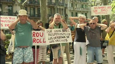 Veïns de Barcelona diuen "prou" a l'excés de soroll a les terrasses