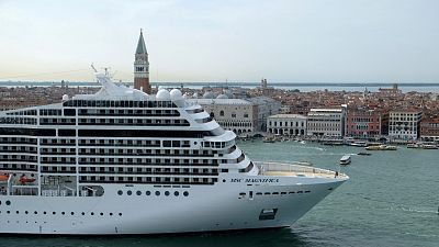 El corazón de Venecia se queda sin cruceros