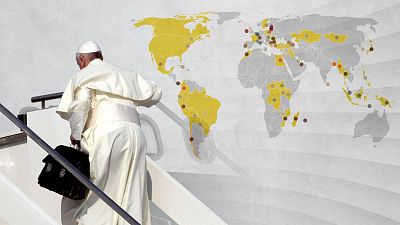 Los viajes del papa Francisco: una mirada a las "afueras" del mundo