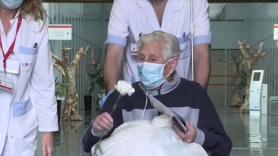 Vicente Casado sobrevivió al coronavirus con 96 años - Informativo de Madrid | Ver