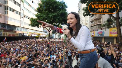 Venezuela | Los vídeos de la situación de Corina Machado tras la protesta contra Maduro en Caracas Venezuela | Los vídeos de la situación de Corina Machado tras la protesta contra Maduro en Caracas