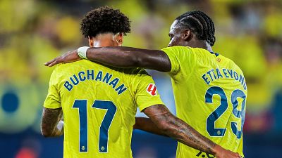 Buchanan hizo tres de los cinco goles del Villarreal ante el Girona. Buchanan hizo tres de los cinco goles del Villarreal ante el Girona.