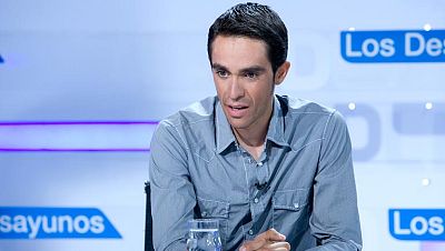 Alberto Contador disfruta de la Vuelta recién ganada y se prepara para el baño de multitudes que le espera en la Comunidad de Madrid y en su localidad natal de Pinto. Anoche Contador piropeó a sus rivales en el TD y está mañana ha tenido tiempo para