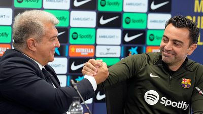 El duro cruce de declaraciones entre Xavi y Laporta sobre Messi, protagonista en la campaña electoral del Barça