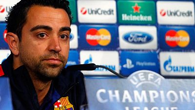 Xavi Hernández: "El Bayern llega holgado, pero el Barça ha marcado jerarquía" Xavi Hernández: "El Bayern llega holgado, pero el Barça ha marcado jerarquía"