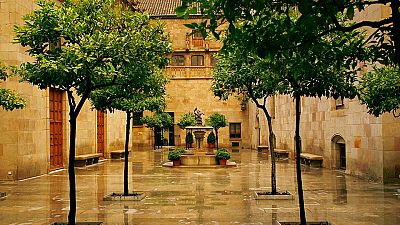 Pati dels Tarongers del Palau de la Generalitat de Catalunya