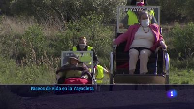 "Yayacleta", la bicicleta para pasear a los abuelos