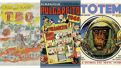 Exposición 'Historietas del tebeo 1917-1977' en el Museo ABC de Madrid Exposición 'Historietas del tebeo 1917-1977' en el Museo ABC de Madrid