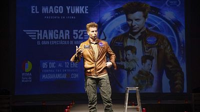 Un viaje en el tiempo con el mago Yunke: 'Hangar 52 Revolution'