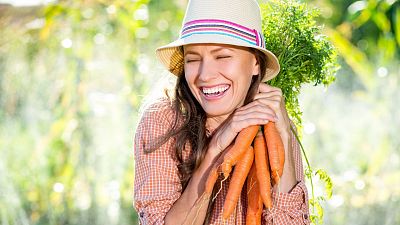 ¿Las zanahorias ayudan a ponernos morenos?