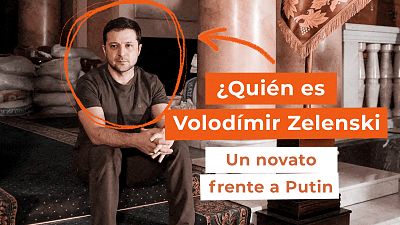 Volodímir Zelenski: de actor a presidente de Ucrania enfrentado a Putin Volodímir Zelenski: de actor a presidente de Ucrania enfrentado a Putin