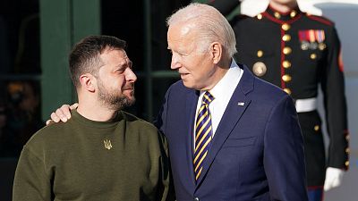Biden arropa a Zelenski en EE.UU. en su primer viaje fuera de Ucrania desde el inicio de la guerra: "Nunca estaréis solos"