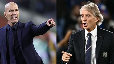 El impacto Zidane en Francia contra el efecto regreso de Mancini con Italia