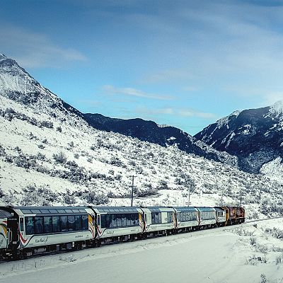 Nueva Zelanda en tren