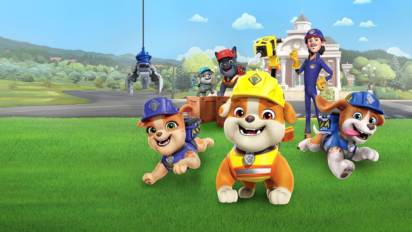 El equipo construye una casita del árbol - Equipo Rubble | Ver