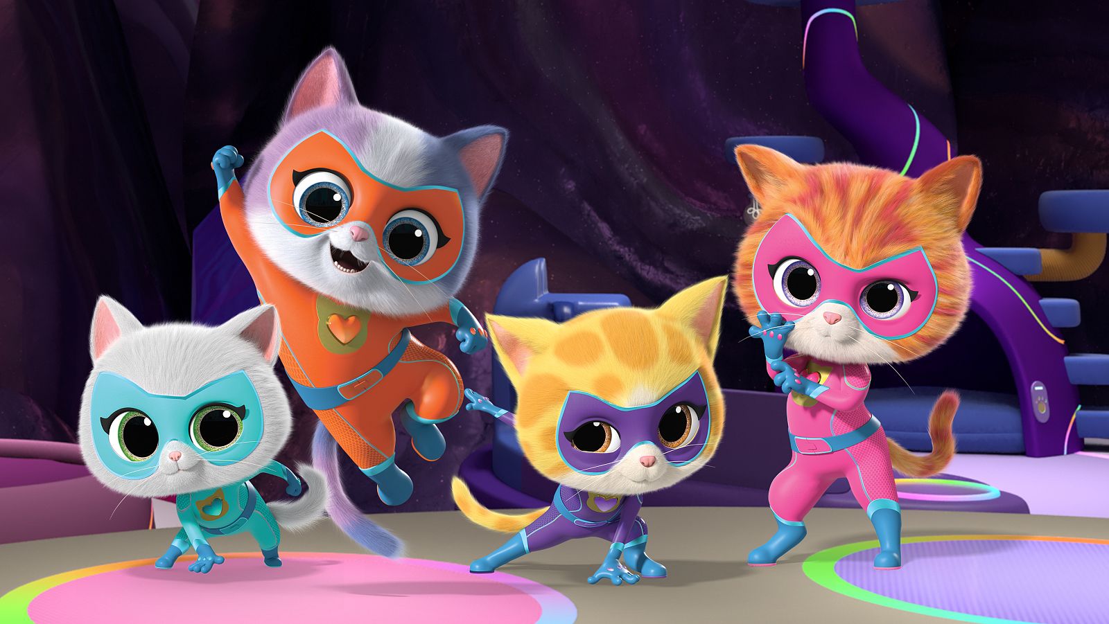 Los súper ayudantes - Superkitties | Ver