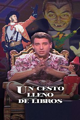 Un cesto lleno de libros