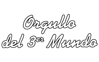 Orgullo del tercer mundo