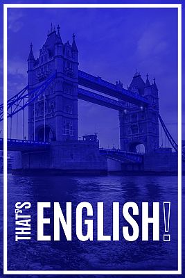 That's English