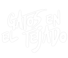 Gatos en el tejado