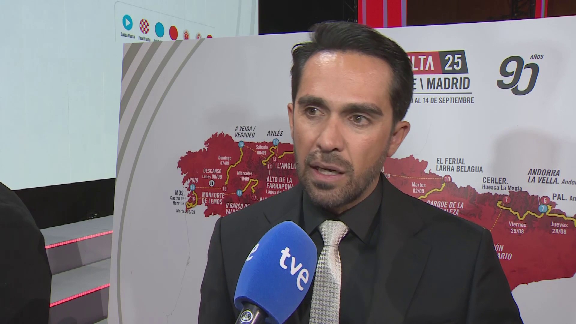 Contador evoca la "mtica" del Angliru, escenario de su ltimo xito y "etapa reina" de la Vuelta 2025