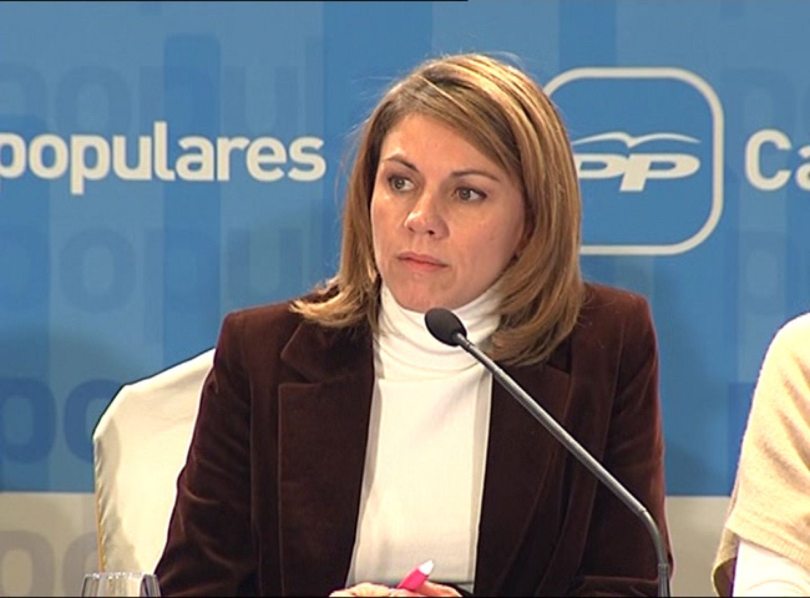 Dolores de Cospedal asegura que tiene pruebas de que el PSOE ha pagado a detectives privados