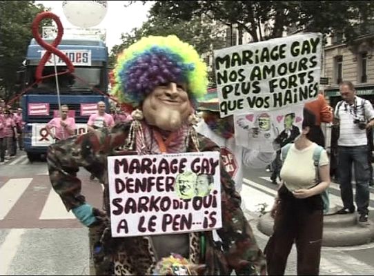 Telediario 1 - Bodas gays en Francia