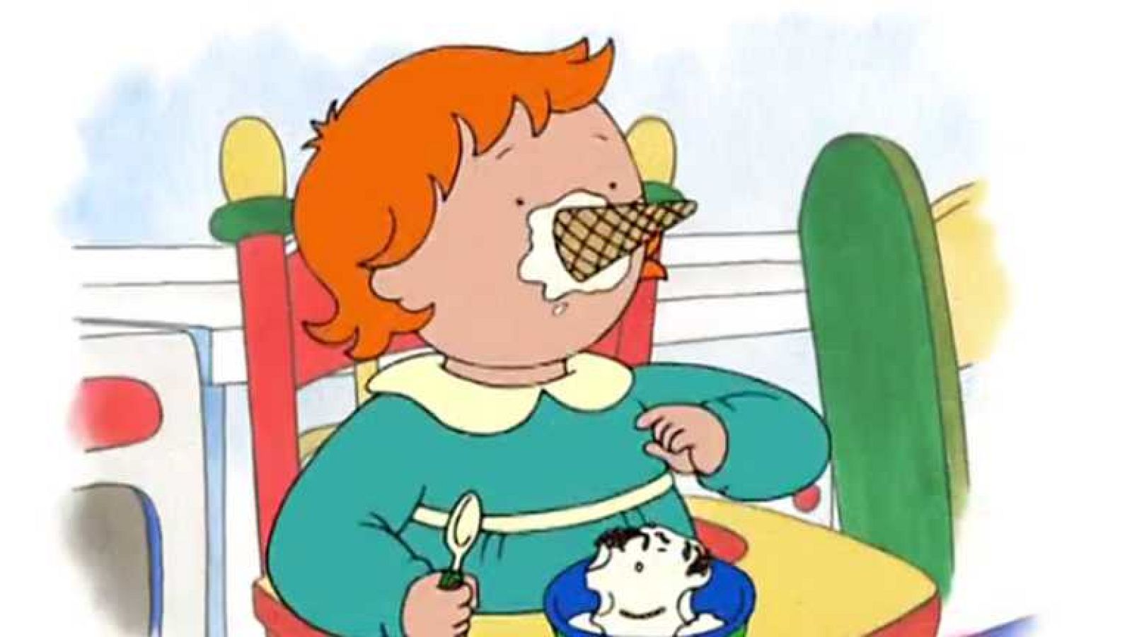 Pidiendo un helado a gritos - Caillou | Ver