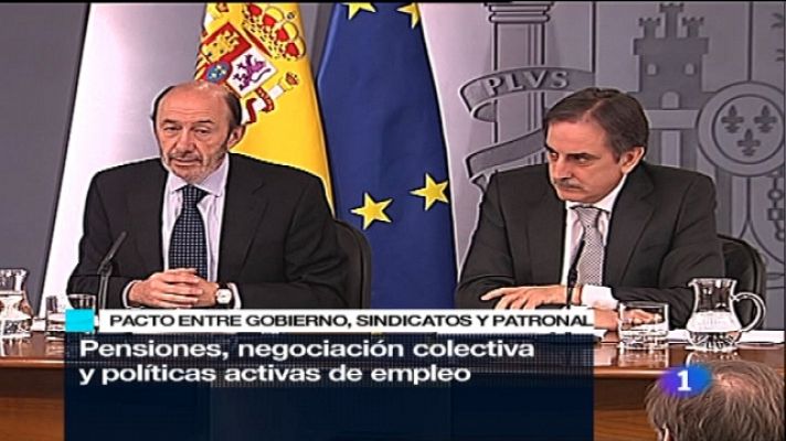 Telediario 1 - Telediario - 21 horas - 28/01/11