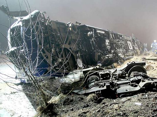  - Choque de trenes en Alemania