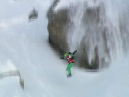 Telediario 1 - Esquí extremo en St. Moritz