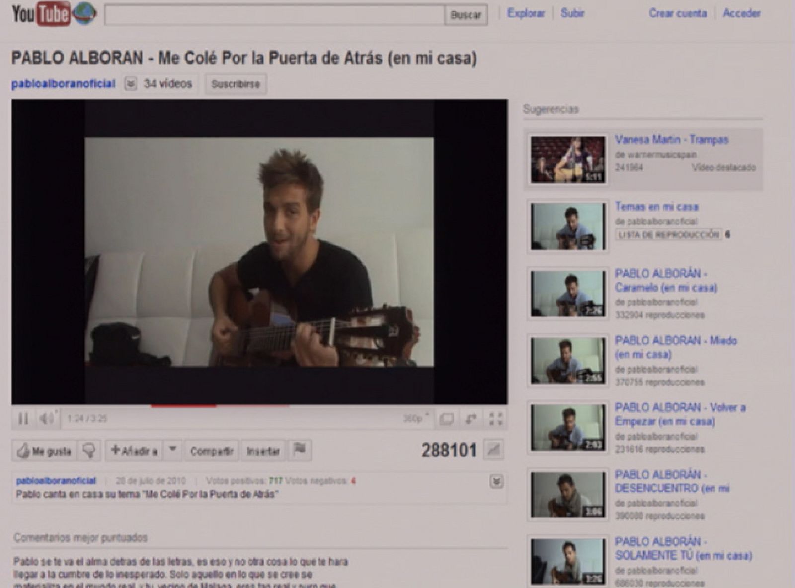 La carrera musical de Pablo Alborán ha seguido un proceso contrario al habitual | Ver