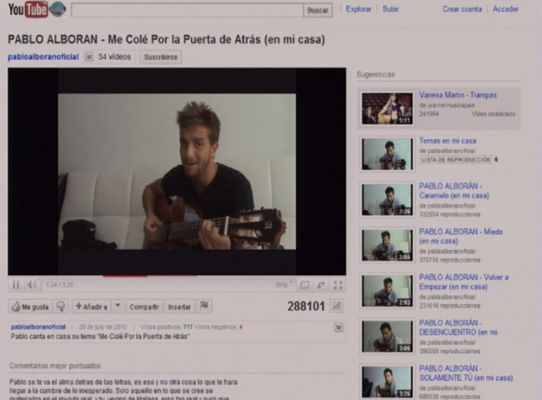 Telediario 1 - Primero el éxito y luego el disco