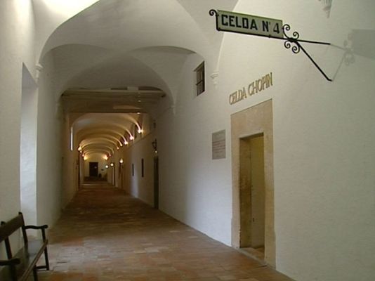 Telediario 1 - La celda de Chopin en Valldemossa
