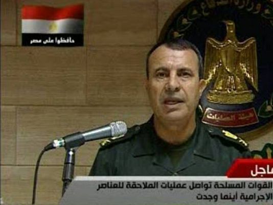  - Comunicado del Ejército de Egipto