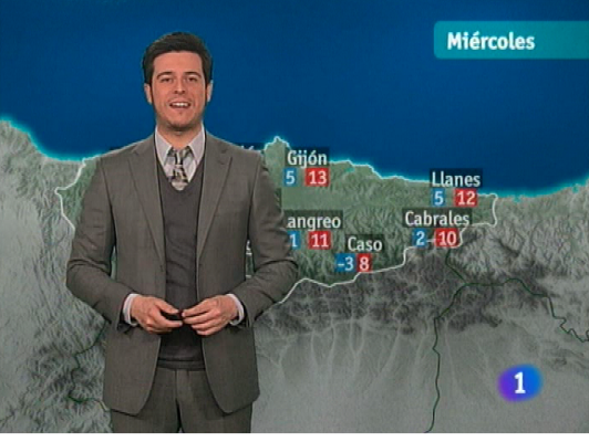 Panorama Regional - El tiempo en Asturias - 01/02/11