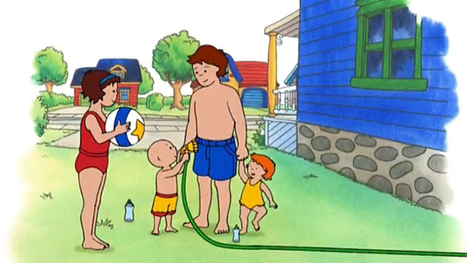 El parque acuático - Caillou | Ver