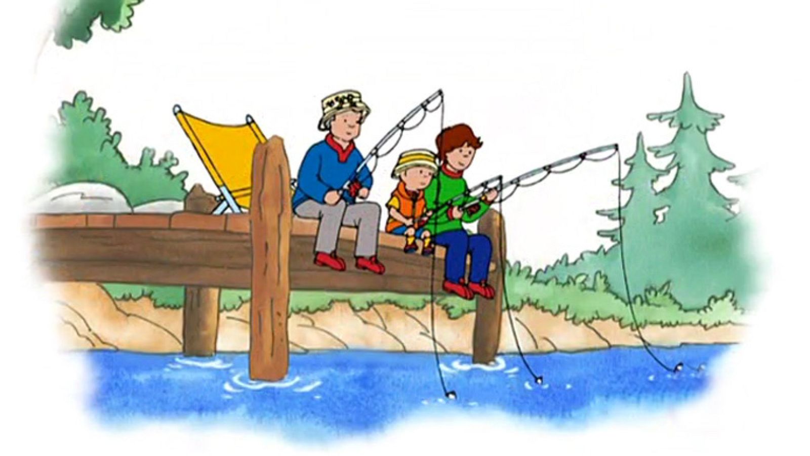 Caillou va de pesca - Caillou | Ver