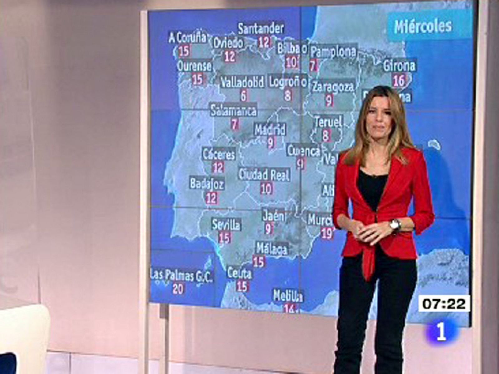 Predominio de cielos despejados