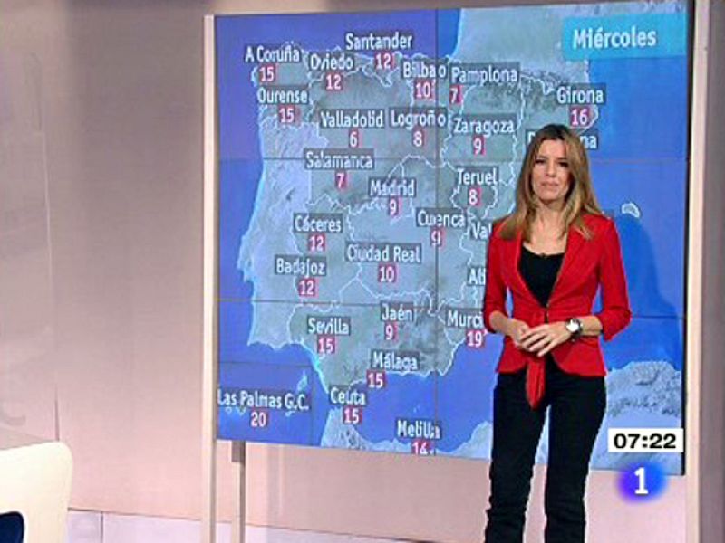 Predominio de cielos despejados