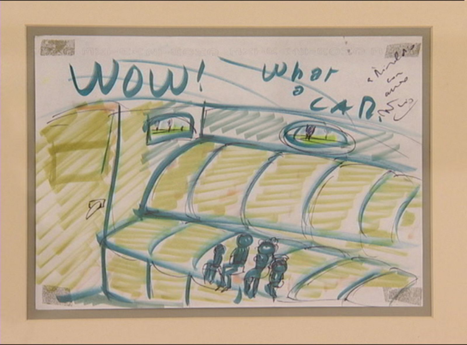 Ideas y obsesiones de Fellini plamadas con lápiz y papel