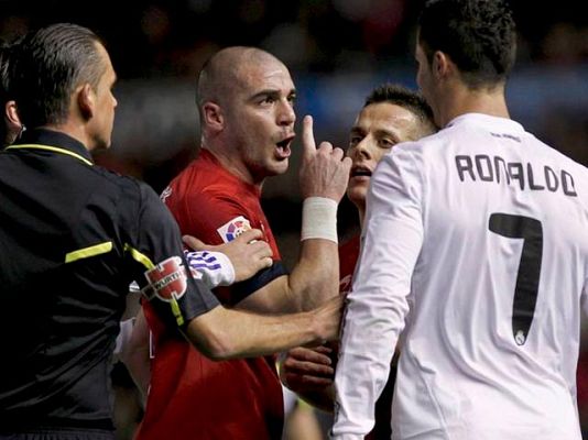 Telediario 1 - 'El Rifle' Pandiani dispara a Cristiano